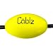 Cablz Flotz Eyewear Retainer, Yellow, One Size