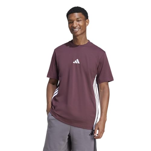 Adidas Mens Essentials Single Jersey 3-Stripes T-Shirt