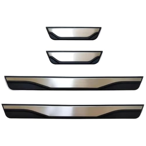 Set 4 Battitacco In Acciaio Inox Per Toyota Yaris Cross 2020-2025 – Antigraffio E Facili Da Montare