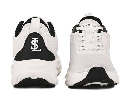 Image of LOUIS STITCH Men's Lightweight Athleisure Sport Shoes | Ultra Cushioned Sole | Casual Lace-Up Sneaker and Athleisure Wear | Perfect for Casual, Gym & Travel Wear | LS-AT-FS02