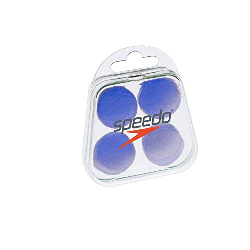 Speedo Protetor De Ouvido, Soft Earplug Unissex, Azul (Blue), Único