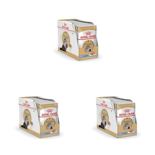 Image of Royal Canin Persian Adult Cat Wet Food, 85 Gram (Pack of 36), red