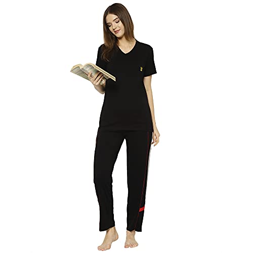 Image of Mack Jonney Cotton Blend Track suit Co-ord Set For Women-VJ WNS-013