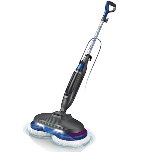 Balai 2 en 1 : Nettoyeur Vapeur/Cireuse de Parquet eziclean® Steam Wave 360