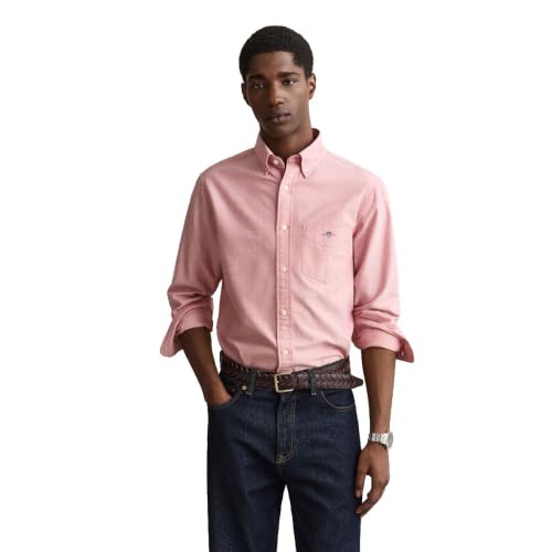 Gant Herren REG Classic Oxford Shirt Hemd, Maple FIRE, Small – Ansicht 1