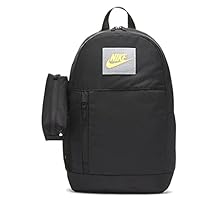 Nike Elemental Graphic Backpack | Backpacks For Men | Backpacks For School, Travel, GYM & Laptop | Black Citron Pulse