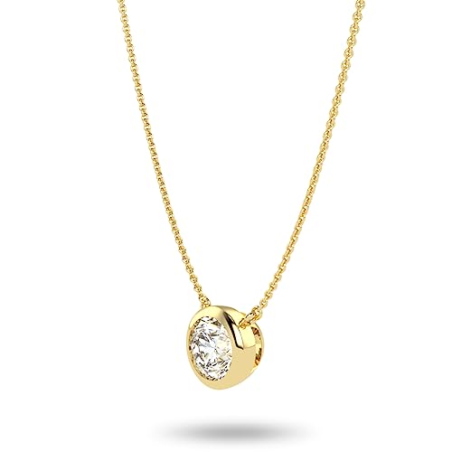 IGI Certified 1/4 to 3 Carat Lab Grown Diamond Round Solitaire Pendant Necklace for Women I 14k Gold Necklace (G-H, VS1-VS2, cttw) I 16 to 18 Inch adjustable Long Chain4