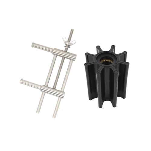 ZfOvvRe Kit de reparación de Impulsor Flexible de Bomba de Agua 3583602 381757 17018-0001 3593573, Compatible con Motores Marinos de Las Series D6, D9, D11 y D13.