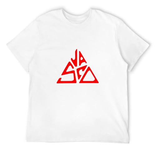 100% cotton Datum Vasco Rossi Blasco Cotton T-Shirt Men T-Shirt White M