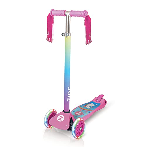 Zinc Explorer Kids Scooter, Pink Unicorn