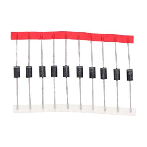 HUABAN 50PCS 1N5408 Rectifier Diode 3A 1000V DO-201AD Axial 5408 3 Amp 1000 Volt Cover