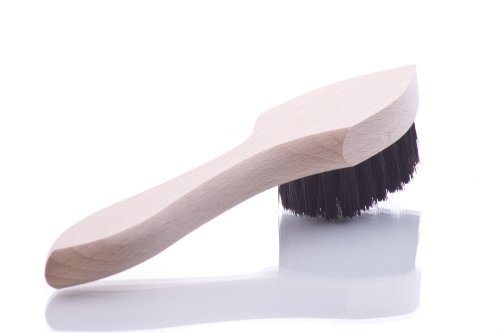 Preisvergleich Produktbild Große Schuh-Auftragbürste, schwarze Naturborste