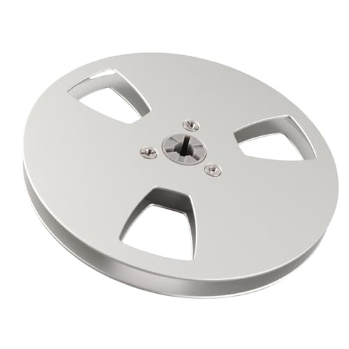 Bobines De Bande Magnétique Revox - 26,5cm, Jaunes Laquées, Super état