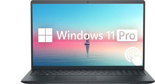 Dell Inspiron 15" FHD Touchscreen Business & Student Laptop Computer, 64GB RAM 2TB SSD, 10-Cores Intel Core i5 Processor, Windows 11 Pro, Numeric Keypad, Wi-Fi 6, Express Charge, Black