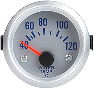 mewmewcat Kit Medidor De Temperatura Da Água,Calibre do medidor de temperatura com Sensor de água para carro Auto 2" 52mm 40~120Celsius grau de luz azul