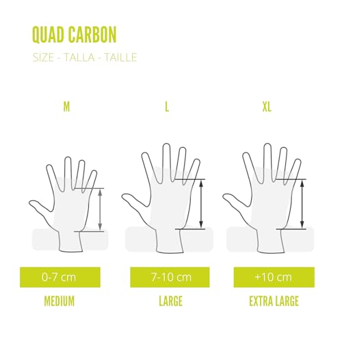 Velites Professional Athlete Hand Grips for Crossfit or High-Intensity Training | Quad Carbon Hand Grips for Men and Women Athletes