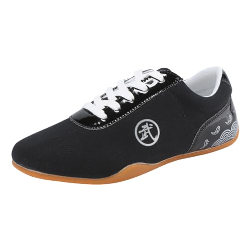 Kraftpaid Zapatos De Taichi Kung Fu,Deportes Casuales Kung Fu Zapatos,Zapatillas De Taekwondo Antideslizantes,Lona Transpirable,Resistentes Al Desgaste,para Principiantes,Adultos,NiñOs