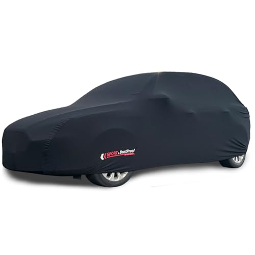 BEXITA Bâche Voiture Intérieure Extensible, Protection de Luxe Contre la Saleté et la Poussière, Doublure Intérieure Douce, Respirante, Anti-poussière,...