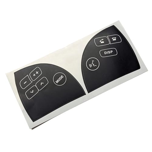 Autocollant pour bouton ES V4 ES350 2006 de commande de voiture pour rénover l'intérieur