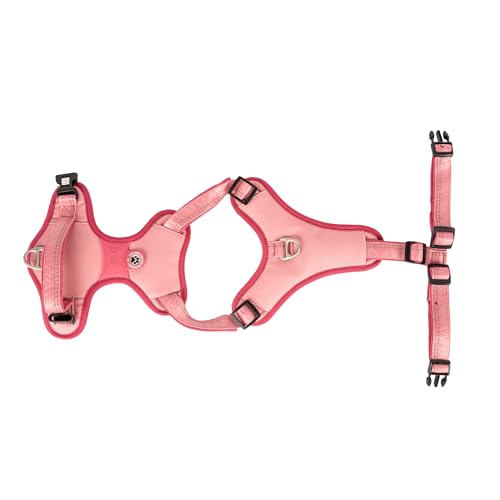 Max & Molly Sport Hundegeschirr Sehr Grosse Hunde mit Gotcha! Smart ID Sicherheitsanhänger, Matrix 2.0 Rose/XL, Geschirr Hund Gepolstert & Reflektierend - Komfort für deinen treuen Begleiter