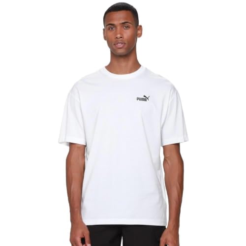 PUMA Unisex ESS Relaxed Small No. 1 Logo Tee Tees (1er Pack) – Ansicht 1