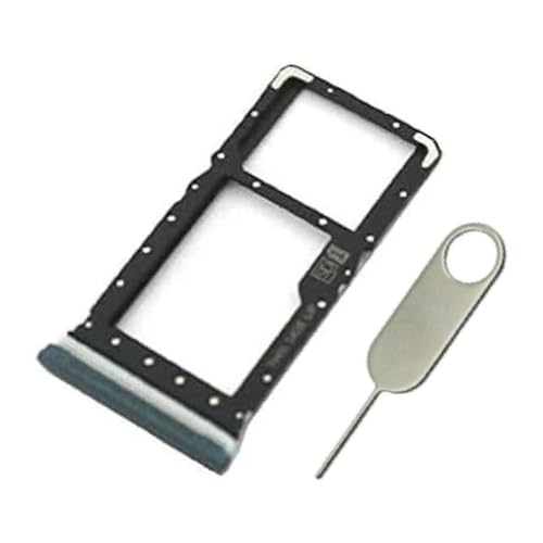 PHONSUN Replacement Single Sim Tray Holder for Motorola Moto E 2020 XT2052 (Blue) - USA Version