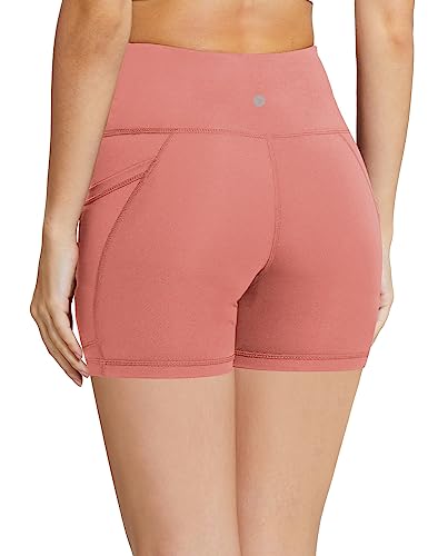 Image of baleaf Women's 8 inch / 5 inch / 3 inch Biker Shorts High Waist Yoga Workout Gym Running Volleyball Spandex Shorts with Pockets