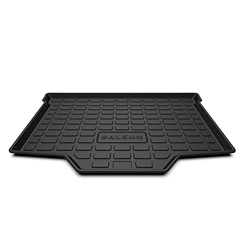 Image of GFX Tpv Luxury 3D Car Trunk Mat /Boot Dicky Mats Waterproof and Antiskid Compatible with Maruti Suzuki Baleno 2015 Onward /Totota Glanza 2019 (Automatic /Manualblack)