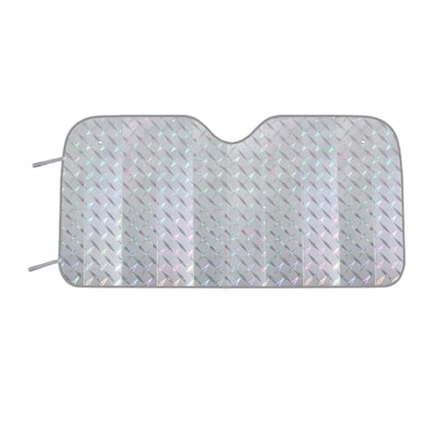 Pare-soleil pour pare-brise de voiture anti-UV épais contre la décoloration intérieure 140x75