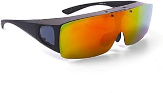 Bell+Howell TAC FLIP Glasses Flipping Polarized Sports Sunglasses with Anti-Glare UV Ray Protection For Safety Driving Cycling Sports Eyewear for Men Women As Seen On TV (Regular Day Vision)