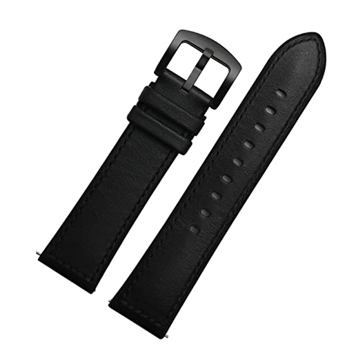 Bracelet montre 22 mm anti irritation pour Huawei Watch2 Pro en silicone cuir