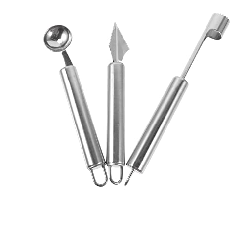 ABOOFAN 1Set Manual Stainless Steel Fruit Core Remover Tool Cherry and Dates Pitting Tool Portable and Lightweight Design for Core Extraction for Outdoor