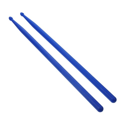1 par de baquetas de nylon para batería para práctica, ligeras y resistentes a la deformación, palillos de percusión para bateristas, aptas para presentaciones en escenario y varios instrumentos miniatura 1