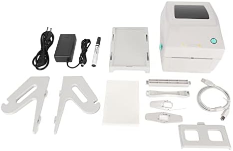 A6 Label Printer, Thermal Printer for A6 Size Paper, Simple Printing from Mobile or Computer,Prints Labels, Barcodes, Shipping Receipts