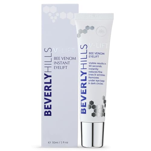 Beverly Hills V-Lift Instant Eye Lift and Eye Tuck Bee Venom Serum for Puffy Eyes