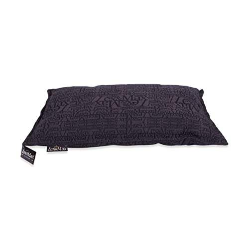 Funda de perro rectangular de 100x70 cm para salones modernos color gris chic 3