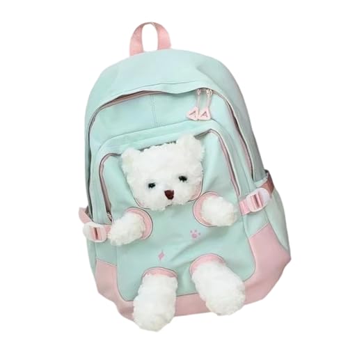 Sac à dos campus motif ours pour cours et ordinateur