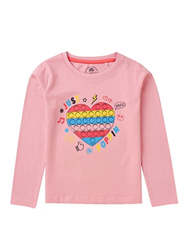 Image of Girls T-Shirts Pack of 3 by Cub McPaws | Kids Cotton T-Shirts for Girls | Long Sleeves Tshirts | for 4-12 Years Girls