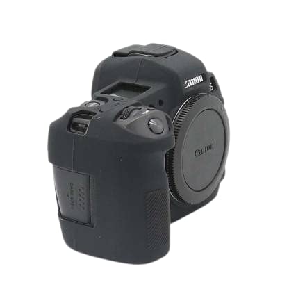 Silicon Cover protective Camera case Cover Compatible for Canon EOS RP Camera Case- Black-image-16