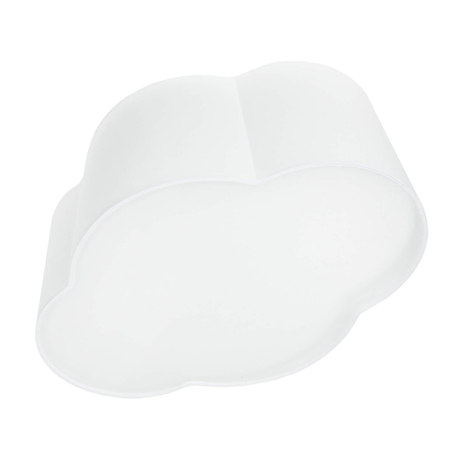 Licht-Erlebnisse Wolkenlampe Kinderzimmer Deckenleuchte – Weiße Lampe Wolkenform aus Stoff – Deckenlampe Babyzimmer & Kinder – L: 40 cm – E27 – Kinderlampe Wolke für Jungen & Mädchen