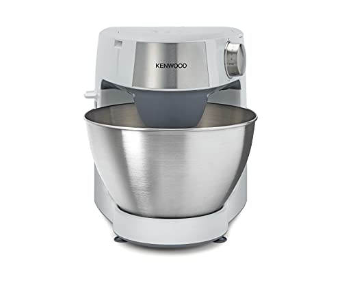 Kenwood Prospero+ KHC29.A0WH Küchenmaschine, 4,3 l Edelstahl Schüssel, 1000 Watt, inkl. 3-teiligem Patisserie-Set, Weiß