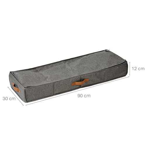 Boite rangement papier cadeau Premium gris au design structuré