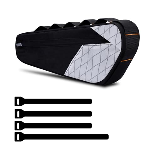 CHENZILIN Durability Bike Frame Bag Front Tube Frame Storage Bag Mountain Bike Frame Bag for Outdoor Activity