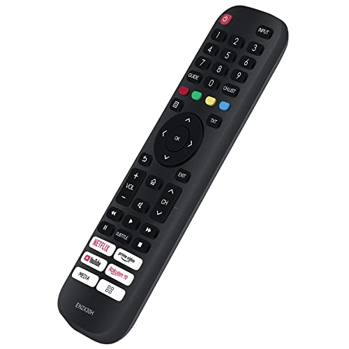 Replacement Remote EN2X30H Sub EN2G30H Fit for Hisense UHD Smart TV 43A7500F 55A7500F 65A7500F 50A7500F 50A7520F 50A7540F 50A7560F 50AE7400F 50AE7410F 50AE7430F 50AE7450F 50A7500FTUK 50A7520FTUK - Image 2