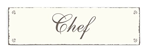Segno Porta Segno « Chef » Shabby Vintage insegne