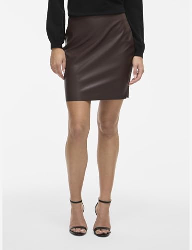 Vila Female Minirock VIDAGMAR Beschichtete – Ansicht 2