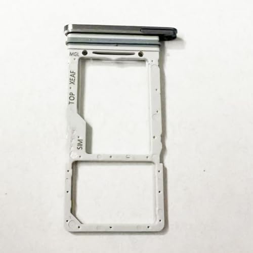 UPONEW for Samsung Galaxy S9 Fe Plus Tablet Card Tray SD Sim Card Holder Container Replacement Part (Black)