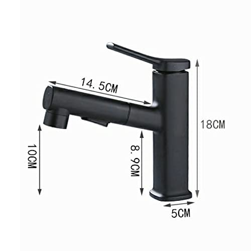 Robinet de lavabo de salle de bain rétractable pour simplifier votre routine