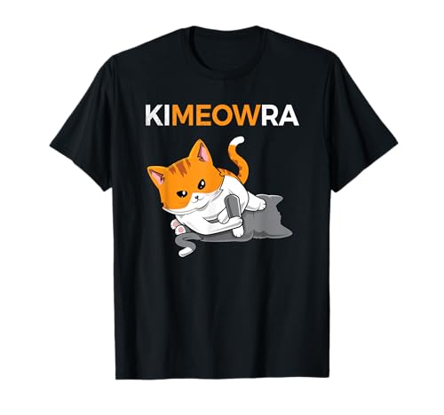 Jiu jitsu Kimura & Cute Kawaii Cat Funny BJJ T-shirt T-Shirt