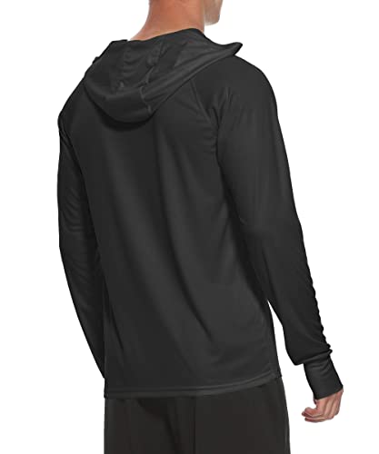Susclude Men's UPF 50+ Sun Protection Hoodie Shirts Long Sleeve Fishing Shirts3